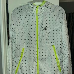 RARE Nike Polka Dot Windbreaker